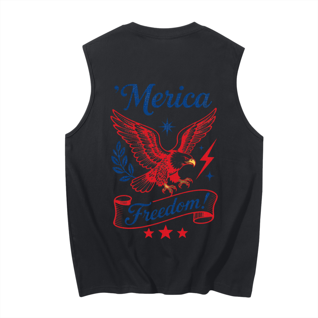 Men's Sleeveless Cotton Tank Top