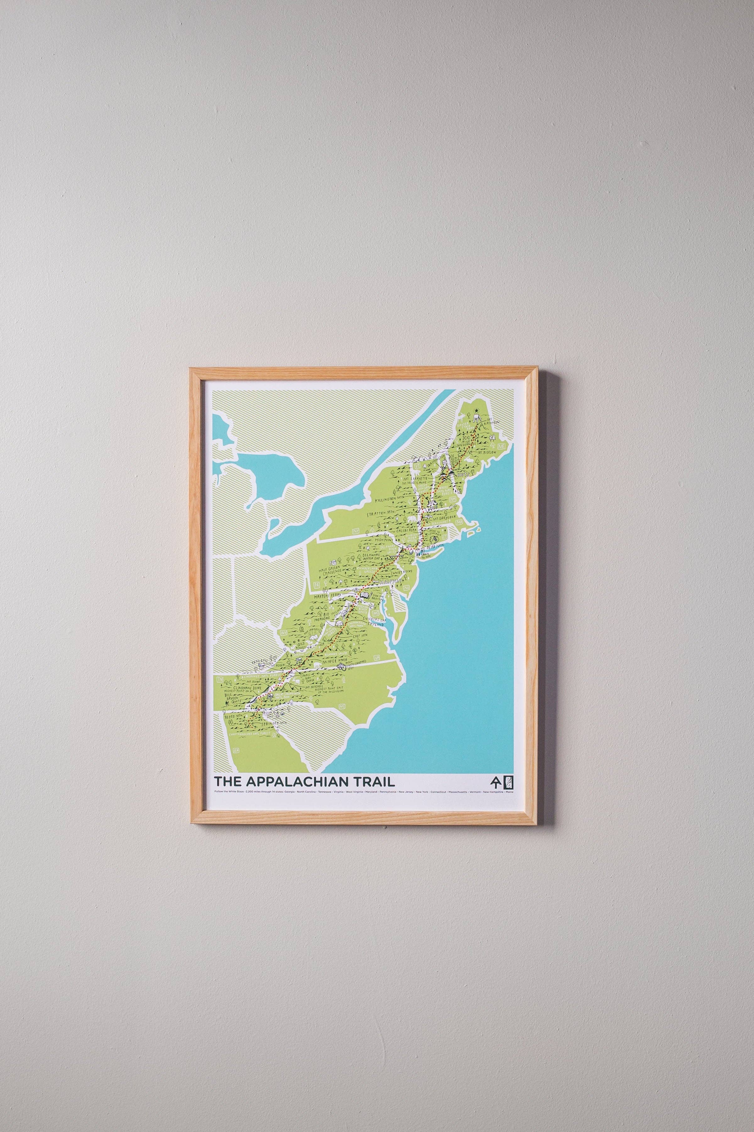 Brainstorm - The Appalachian Trail Print