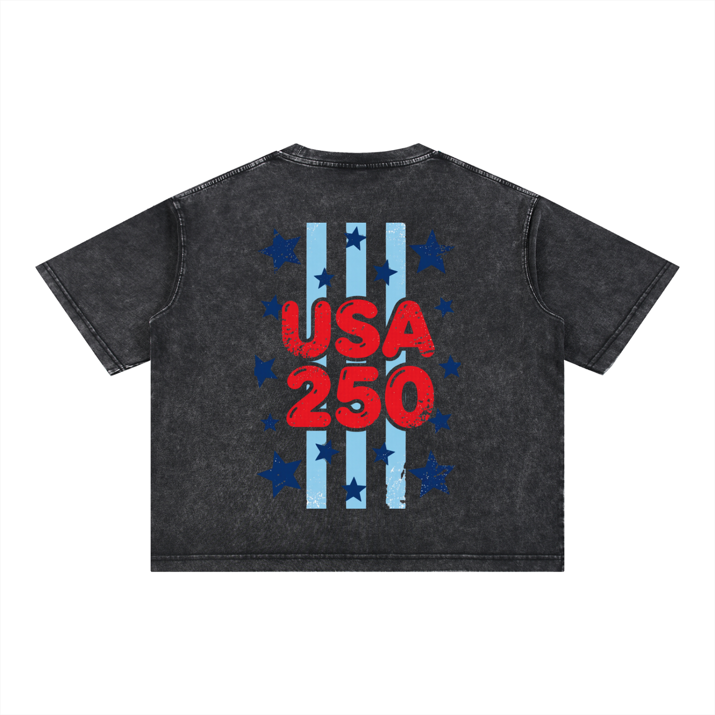 Mineral Wash Boxy Cotton T-Shirt